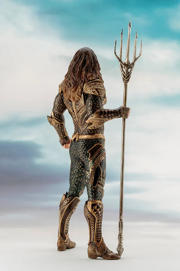 Justice League (2017) - Aquaman - ARTFX+ - 1/10ㅤ – Kotobukiya – ActionFigureBrasil