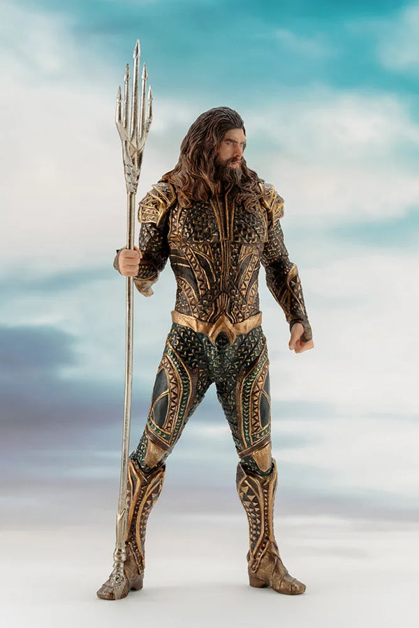 Justice League (2017) - Aquaman - ARTFX+ - 1/10ㅤ – Kotobukiya – ActionFigureBrasil