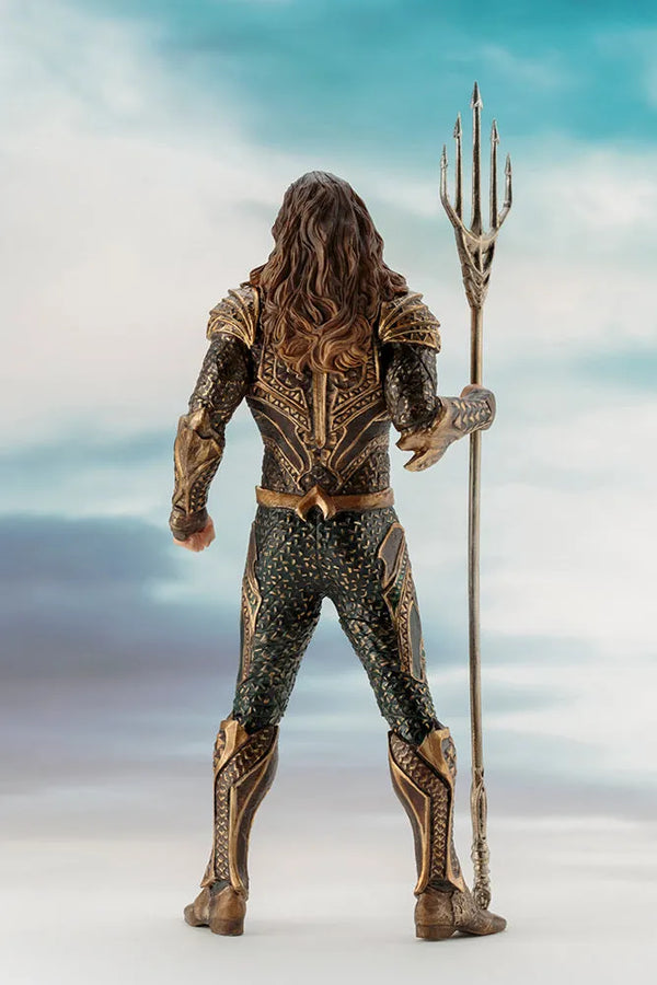 Justice League (2017) - Aquaman - ARTFX+ - 1/10ㅤ – Kotobukiya – ActionFigureBrasil