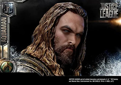 Justice League (2017) - Aquaman - Museum Masterline Series MMJL-02 - 1/3 (Prime 1 Studio)ㅤ – Prime 1 Studio – ActionFigureBrasil — close
