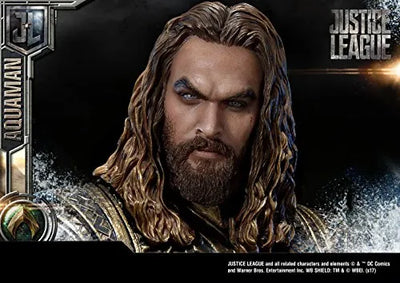 Justice League (2017) - Aquaman - Museum Masterline Series MMJL-02 - 1/3 (Prime 1 Studio)ㅤ – Prime 1 Studio – ActionFigureBrasil — embalagem