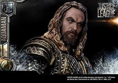 Justice League (2017) - Aquaman - Museum Masterline Series MMJL-02 - 1/3 (Prime 1 Studio)ㅤ – Prime 1 Studio – ActionFigureBrasil — ambientada