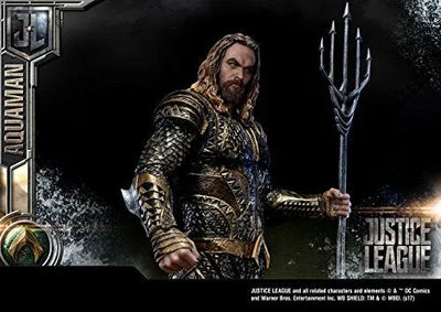Justice League (2017) - Aquaman - Museum Masterline Series MMJL-02 - 1/3 (Prime 1 Studio)ㅤ – Prime 1 Studio – ActionFigureBrasil — ângulo diferente
