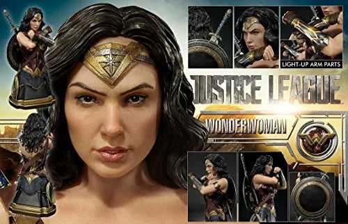 Justice League (2017) - Wonder Woman - Premium Bust PBDC-03 - 1/3 (Prime 1 Studio)ㅤ – Prime 1 Studio – ActionFigureBrasil