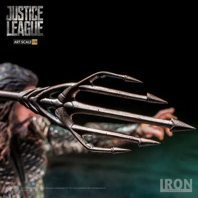 Justice League - Aquaman 1/10 Art Scale Statueㅤ – Iron Studios – ActionFigureBrasil — iluminação de estúdio