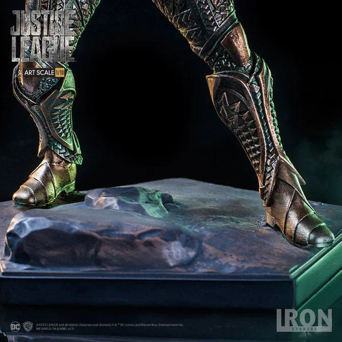 Justice League - Aquaman 1/10 Art Scale Statueㅤ – Iron Studios – ActionFigureBrasil
