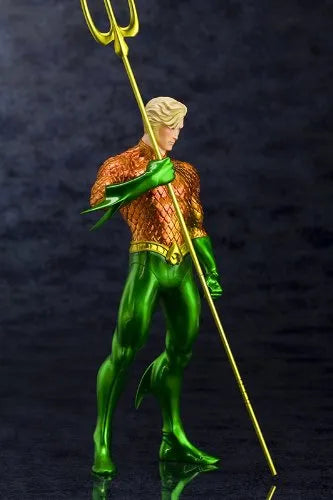 Justice League - Aquaman - DC Comics New 52 ARTFX+ - 1/10 (Kotobukiya)ㅤ – Kotobukiya – ActionFigureBrasil — detalhe do produto