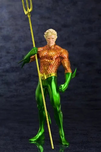 Justice League - Aquaman - DC Comics New 52 ARTFX+ - 1/10 (Kotobukiya)ㅤ – Kotobukiya – ActionFigureBrasil