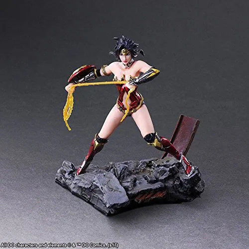 Justice League - Batman - Trading Arts - DC Comics Variant Trading Art - Painted Ver. (Square Enix)ㅤ – Square Enix – ActionFigureBrasil