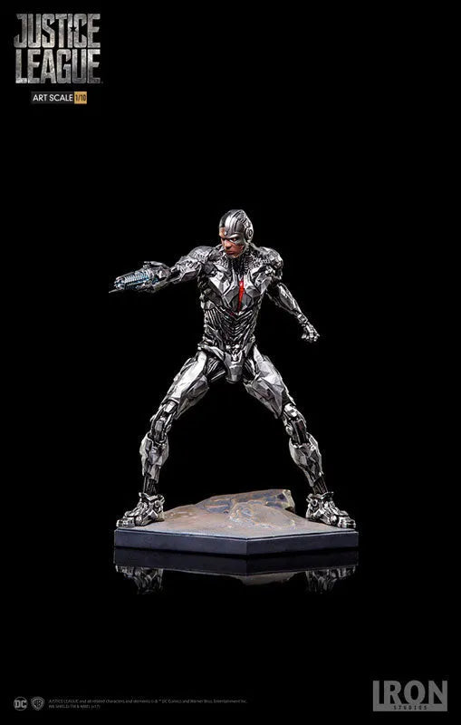 Justice League - Cyborg 1/10 Art Scale Statueㅤ – Iron Studios – ActionFigureBrasil