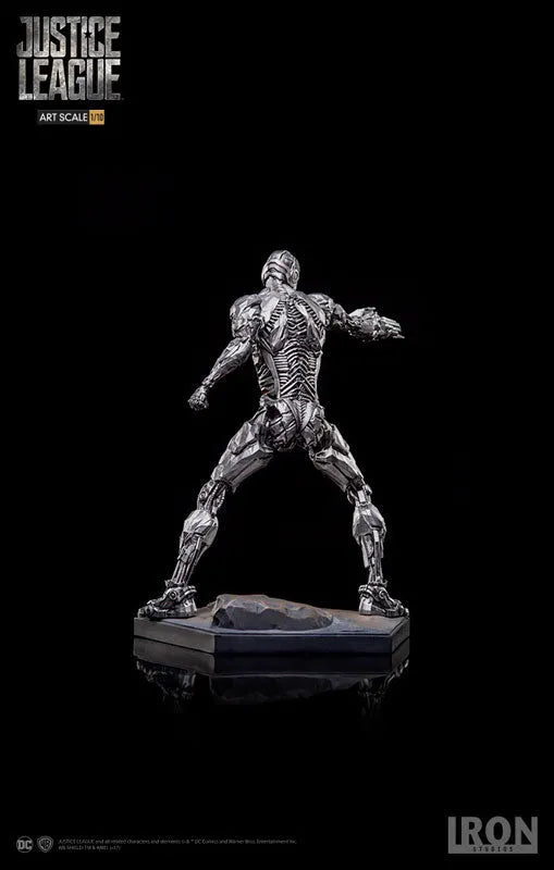 Justice League - Cyborg 1/10 Art Scale Statueㅤ – Iron Studios – ActionFigureBrasil