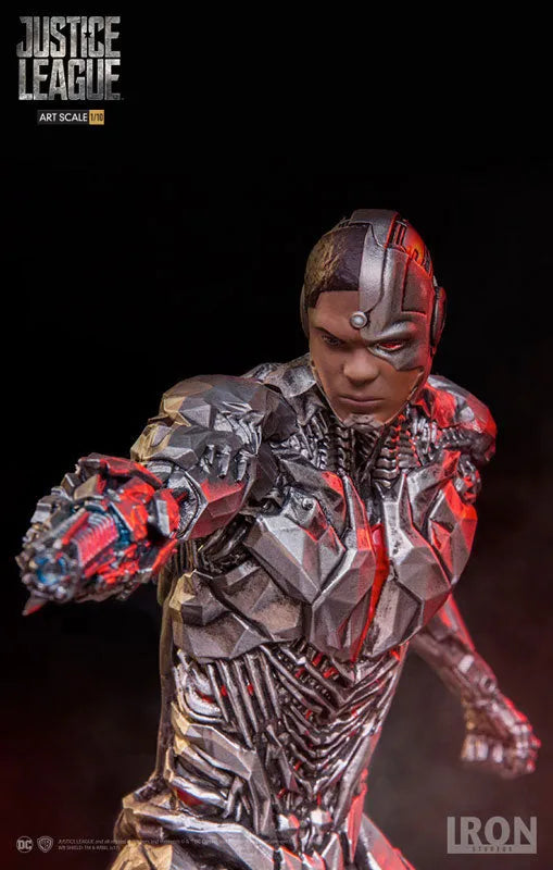 Justice League - Cyborg 1/10 Art Scale Statueㅤ – Iron Studios – ActionFigureBrasil
