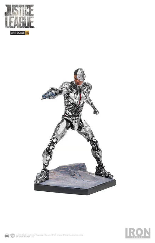 Justice League - Cyborg 1/10 Art Scale Statueㅤ – Iron Studios – ActionFigureBrasil