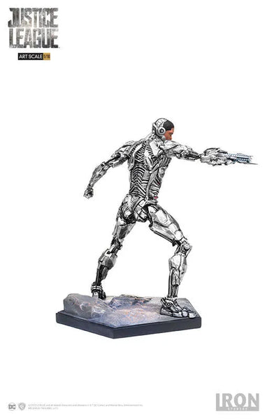 Justice League - Cyborg 1/10 Art Scale Statueㅤ – Iron Studios – ActionFigureBrasil — detalhe do produto