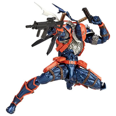Justice League - Deathstroke - Amazing Yamaguchi No.011 - Revoltech (Kaiyodo)ㅤ – Kaiyodo – ActionFigureBrasil