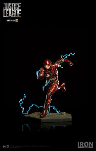 Justice League - Flash 1/10 Art Scale Statueㅤ – Iron Studios – ActionFigureBrasil