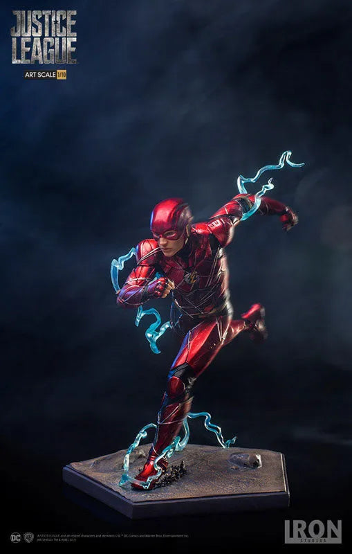 Justice League - Flash 1/10 Art Scale Statueㅤ – Iron Studios – ActionFigureBrasil