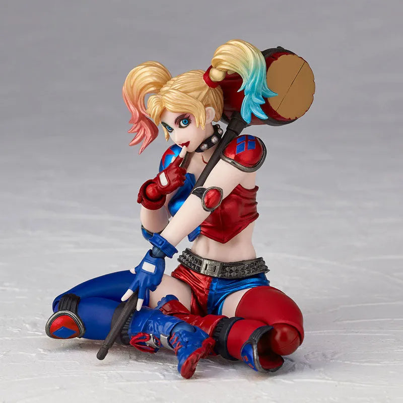 Justice League - Harley Quinn - Amazing Yamaguchi No.015EX - Revoltech - New Color ver. (Kaiyodo)ㅤ – Kaiyodo – ActionFigureBrasil