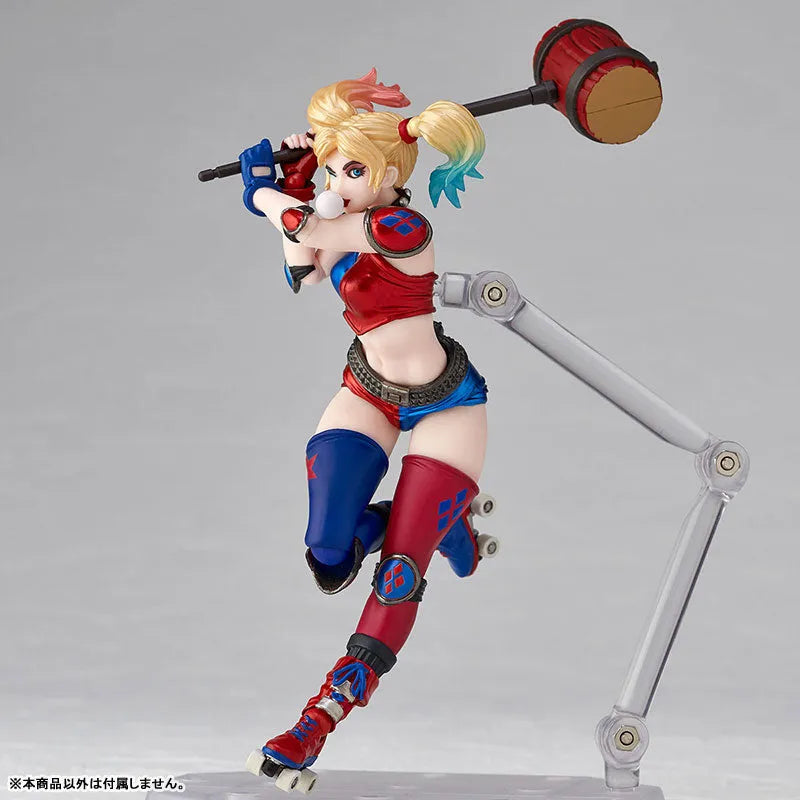 Justice League - Harley Quinn - Amazing Yamaguchi No.015EX - Revoltech - New Color ver. (Kaiyodo)ㅤ – Kaiyodo – ActionFigureBrasil