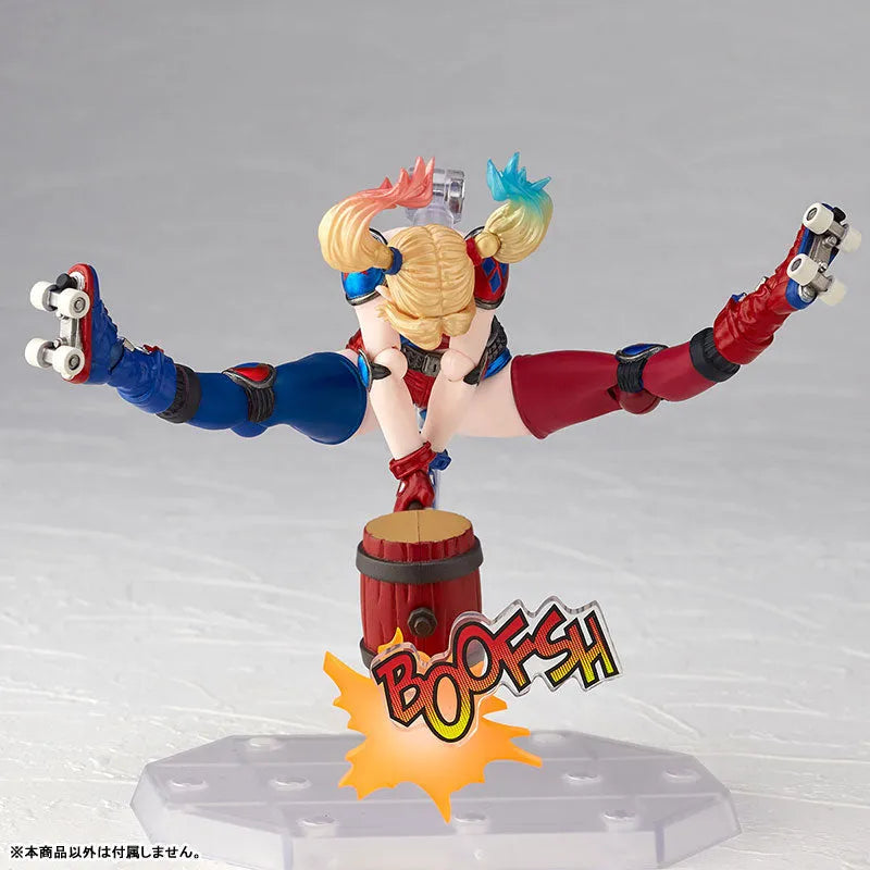 Justice League - Harley Quinn - Amazing Yamaguchi No.015EX - Revoltech - New Color ver. (Kaiyodo)ㅤ – Kaiyodo – ActionFigureBrasil