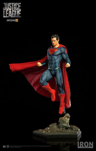 Justice League - Superman 1/10 Art Scale Statueㅤ – Iron Studios – ActionFigureBrasil