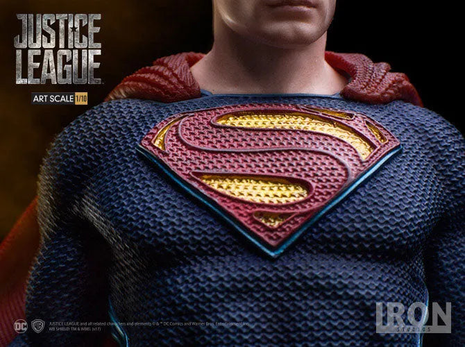 Justice League - Superman 1/10 Art Scale Statueㅤ – Iron Studios – ActionFigureBrasil