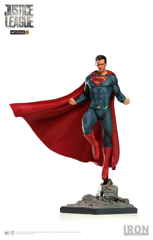 Justice League - Superman 1/10 Art Scale Statueㅤ – Iron Studios – ActionFigureBrasil