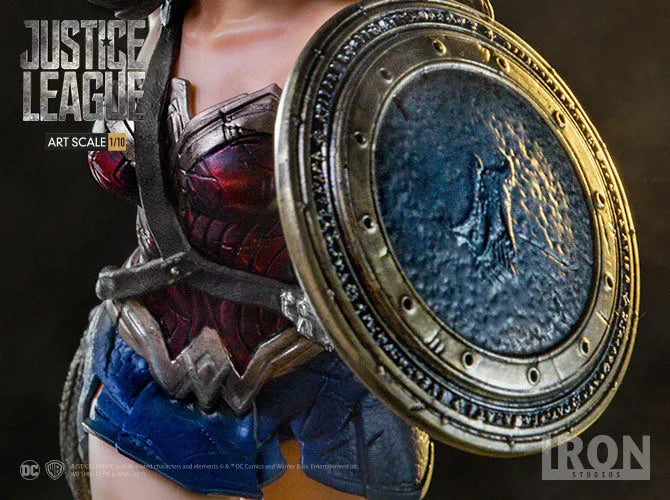 Justice League - Wonder Woman 1/10 Art Scale Statueㅤ – Iron Studios – ActionFigureBrasil