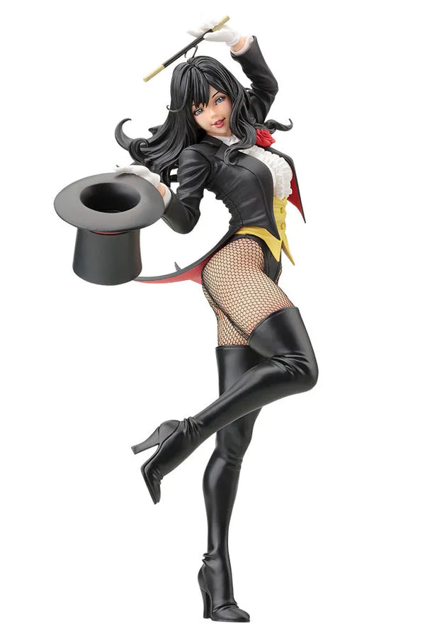 Justice League - Zatanna - Bishoujo Statue - DC Comics Bishoujo - 1/7 - 2nd Edition (Kotobukiya)ㅤ – Kotobukiya – ActionFigureBrasil