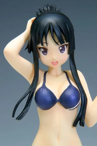 K-ON! - Akiyama Mio - Beach Queens - 1/10 - Swimsuit Ver.ㅤ – Wave – ActionFigureBrasil