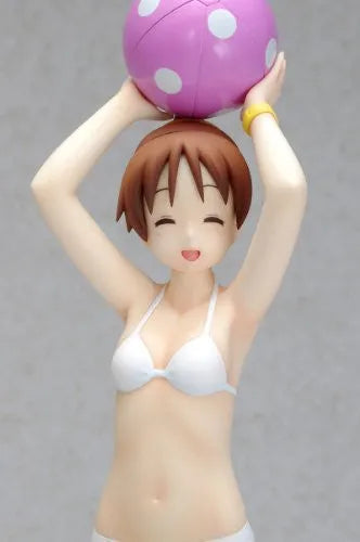K-ON! - Hirasawa Ui - Beach Queens - 1/10 - Swimsuit Ver. (Wave)ㅤ – Wave – ActionFigureBrasil