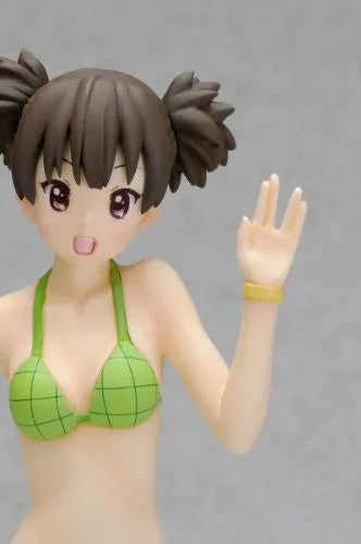K-ON! - Suzuki Jun - Beach Queens - 1/10 - Swimsuit Ver. (Wave)ㅤ – Wave – ActionFigureBrasil — com base expositora