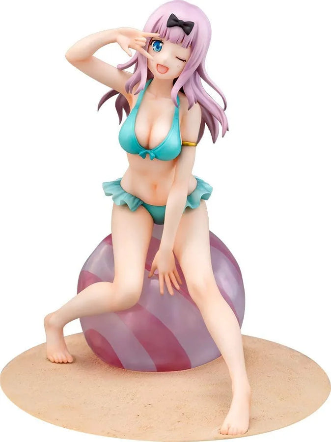 Kaguya-sama wa Kokurasetai - Tensai-tachi no Renai Zunousen - Fujiwara Chika - 1/7 - Swimsuit Ver. (Phat Company)ㅤ – Phat Company – ActionFigureBrasil