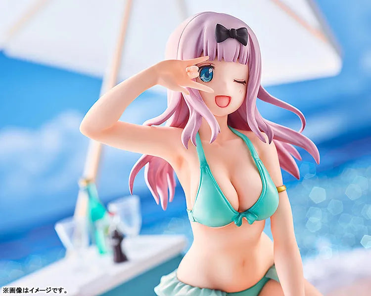 Kaguya-sama wa Kokurasetai - Tensai-tachi no Renai Zunousen - Fujiwara Chika - 1/7 - Swimsuit Ver. (Phat Company)ㅤ – Phat Company – ActionFigureBrasil