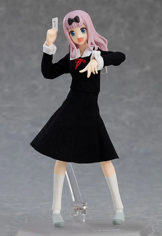 Kaguya-sama wa Kokurasetai?: Tensai-tachi no Renai Zunousen - Fujiwara Chika - Figma 540 (Max Factory)ㅤ – Max Factory – ActionFigureBrasil