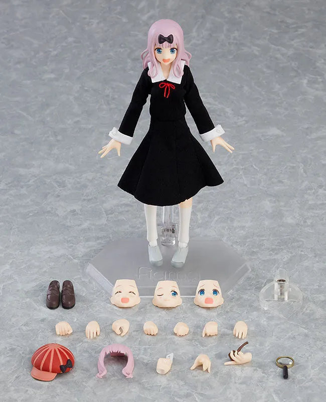 Kaguya-sama wa Kokurasetai?: Tensai-tachi no Renai Zunousen - Fujiwara Chika - Figma 540 (Max Factory)ㅤ – Max Factory – ActionFigureBrasil