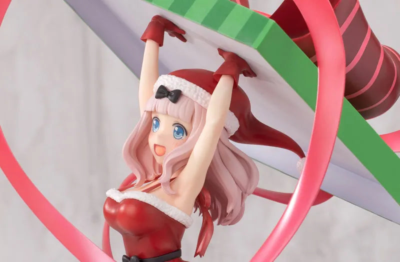 Kaguya-sama wa Kokurasetai?: Tensai-tachi no Renai Zunousen - Fujiwara Chika - Iino Miko - Ishigami Yuu - 1/7 - Christmas Present Ver. (beBOX, Myethos)ㅤ – beBOX – ActionFigureBrasil