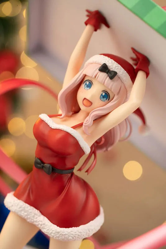Kaguya-sama wa Kokurasetai?: Tensai-tachi no Renai Zunousen - Fujiwara Chika - Iino Miko - Ishigami Yuu - 1/7 - Christmas Present Ver. (beBOX, Myethos)ㅤ – beBOX – ActionFigureBrasil