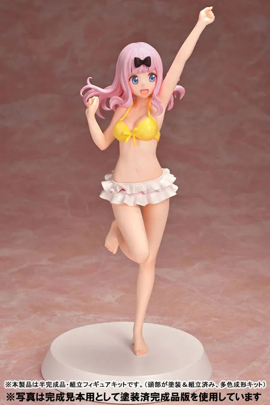Kaguya-sama wa Kokurasetai: Ultra Romantic - Fujiwara Chika - Assemble Heroines - Summer Queens - 1/8 - Model Kit (Our Treasure)ㅤ – Our Treasure – ActionFigureBrasil