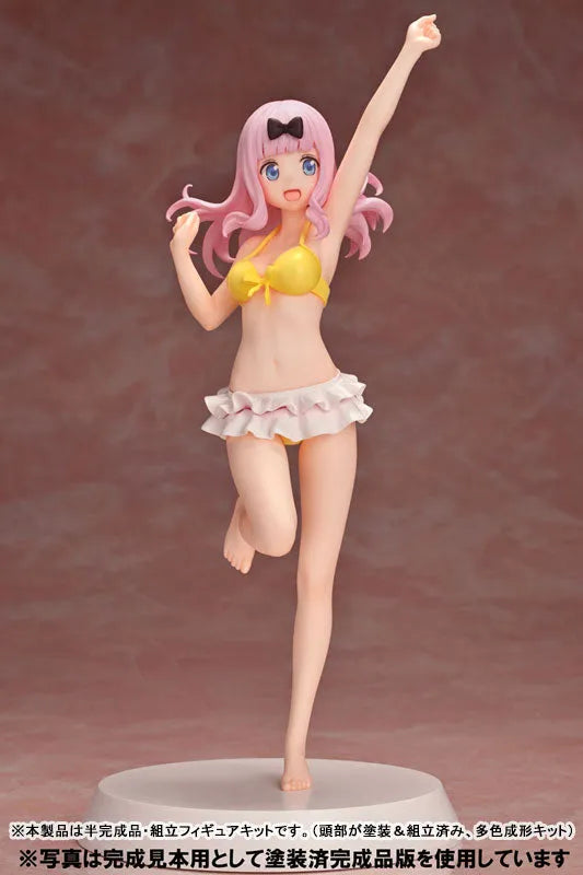 Kaguya-sama wa Kokurasetai: Ultra Romantic - Fujiwara Chika - Assemble Heroines - Summer Queens - 1/8 - Model Kit (Our Treasure)ㅤ – Our Treasure – ActionFigureBrasil