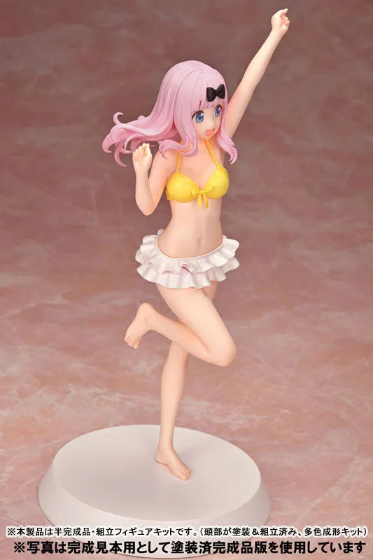 Kaguya-sama wa Kokurasetai: Ultra Romantic - Fujiwara Chika - Assemble Heroines - Summer Queens - 1/8 - Model Kit (Our Treasure)ㅤ – Our Treasure – ActionFigureBrasil