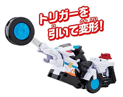 Kaitou Sentai Lupinranger VS Keisatsu Sentai Patranger - DX - VS Vehicle Series - Trigger Machine Biker (Bandai)ㅤ – Bandai – ActionFigureBrasil — embalagem