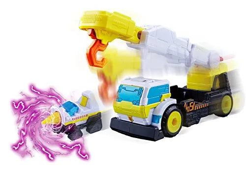 Kaitou Sentai Lupinranger VS Keisatsu Sentai Patranger - DX - VS Vehicle Series - Trigger Machine Crane & Trigger Machine Drill (Bandai)ㅤ – Bandai – ActionFigureBrasil