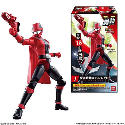Kaitou Sentai Lupinranger VS Keisatsu Sentai Patranger - Lupin Red - Yu-Do - Bandai Shokugan - Candy Toy - Kaitou Sentai Lupinranger VS Keisatsu Sentai Patranger Yu-Do (Bandai)ㅤ – Bandai – ActionFigureBrasil — ambientada