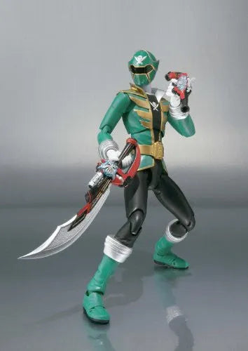 Kaizoku Sentai Gokaiger - Gokai Green - Navi - S.H.Figuarts (Bandai)ㅤ – Bandai – ActionFigureBrasil