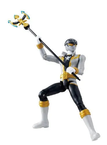 Kaizoku Sentai Gokaiger - Gokai Silver - Ranger Key Series - Auto Morphing Armor System Gokai Silver Gold Mode (Bandai)ㅤ – Bandai – ActionFigureBrasil