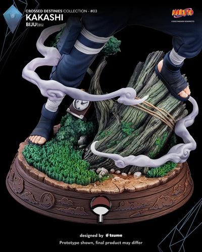 Kakashi BIJUtsu - LIMITED EDITION: 2000 – Tsume Art – ActionFigure Brasil — com base expositora