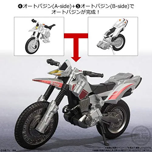 Kamen Rider 555 - Kamen Rider Faiz - Bandai Shokugan - Candy Toy - SHODO-X - SHODO-X Kamen Rider 2 (Bandai)ㅤ – Bandai – ActionFigureBrasil