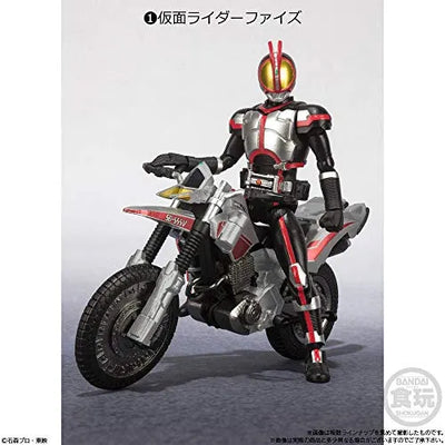 Kamen Rider 555 - Kamen Rider Faiz - Bandai Shokugan - Candy Toy - SHODO-X - SHODO-X Kamen Rider 2 (Bandai)ㅤ – Bandai – ActionFigureBrasil — ambientada