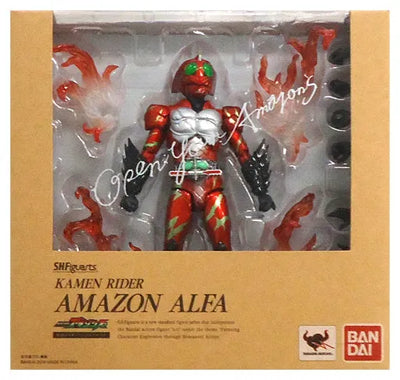 Kamen Rider Amazons - Kamen Rider Amazon Alpha - S.H.Figuarts - Amazon Limited Ver. (Bandai, Amazon)ㅤ – Bandai – ActionFigureBrasil